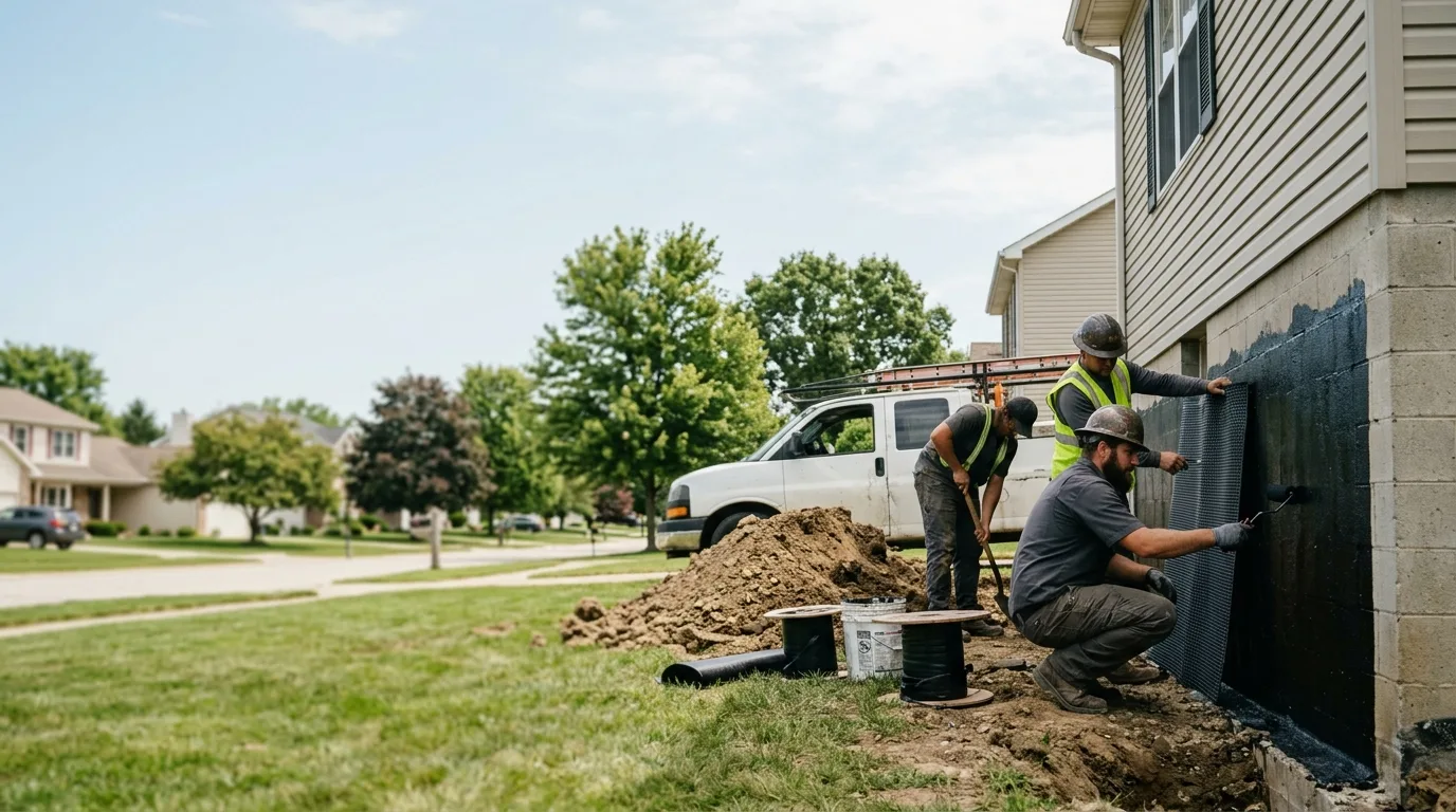 Basement Waterproofing in Winchester, IL near me